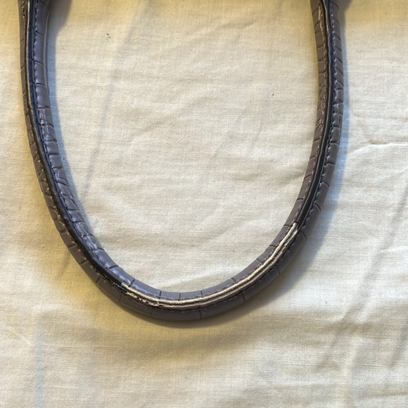 BUNDLE WITH A WALLET AND SAVE - Guess Grey Canvas Purse - Picture 12 of 12